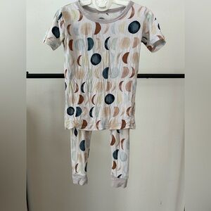 Little Sleepies Luna Neutral Bamboo Pajama Set